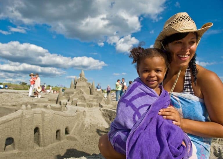Clam Harbour Sandcastle Competition Beach